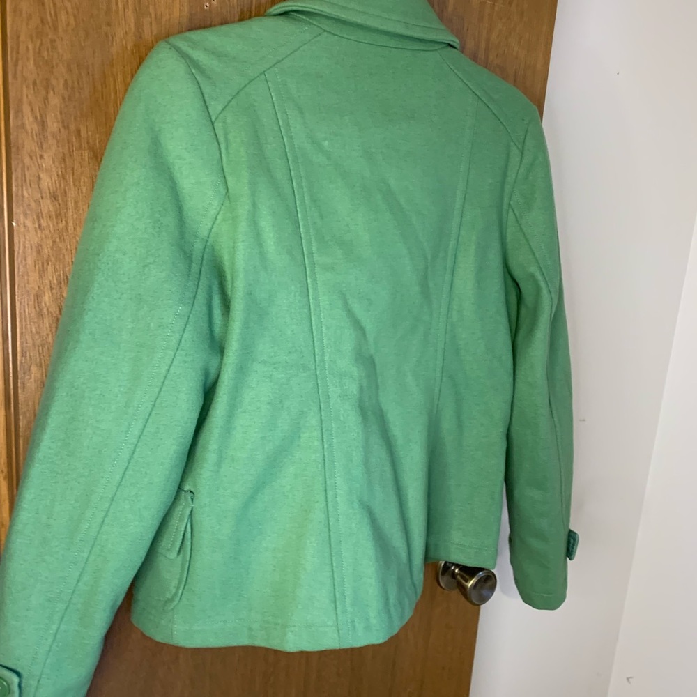 Sweet green pea coat #R2 - Picture 5 of 5